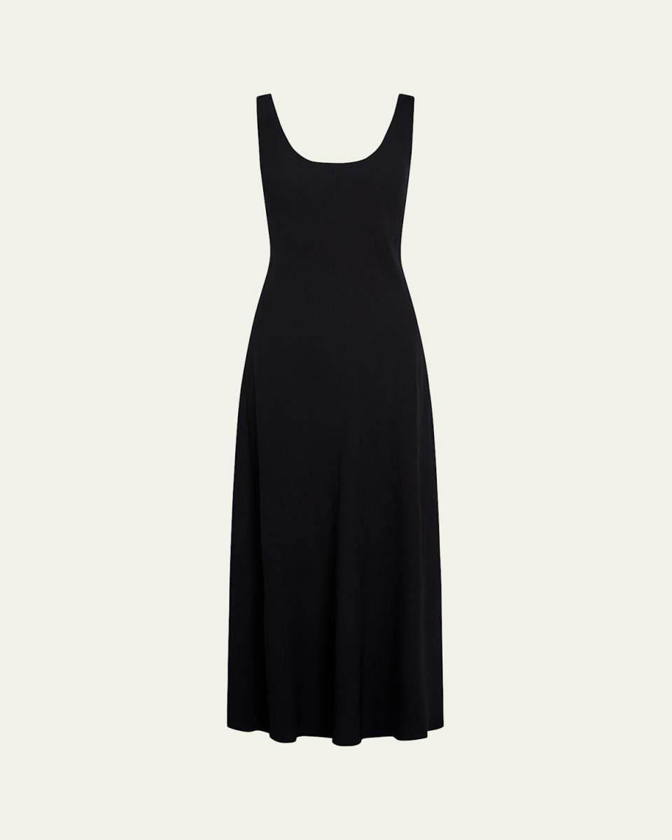 Scoop-Neck Slip Dress
